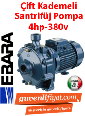 EBARA CDA 4.00 T 380V 4HP Çift Kademeli Santrifüj Pompa