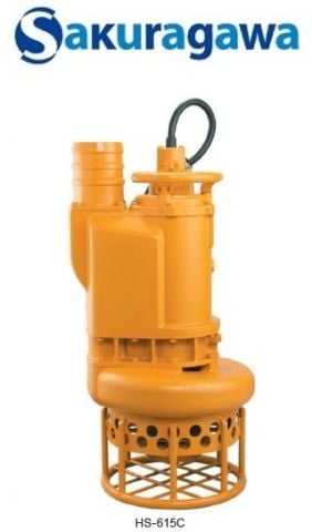 Sakuragawa HS-620C 11KW Ağır Hizmet Tipi Karıştırıcılı Çamur Dalgıç Pompa