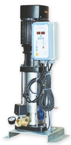 WATER SOUND 1CVL 10-12T -5.5 HP-380V- TEK POMPALI KOMPLE PASLANMAZ ÇELİK DİK MİLLİ İNLİNE PAKET HİDROFOR