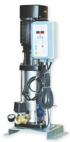 WATER SOUND 1CVL 10-12T -5.5 HP-380V- TEK POMPALI KOMPLE PASLANMAZ ÇELİK DİK MİLLİ İNLİNE PAKET HİDROFOR