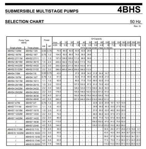 Ebara 4BHS15  25/55  7.5Hp 380V   4'' Komple Paslanmaz Derinkuyu Dalgıç Pompa (Motor+Pompa)