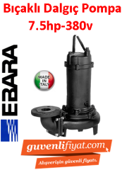 EBARA 100 DL (DF) 55.5 W/C 380V 7.5HP Bıçaklı Foseptik Dalgıç Pompa