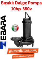 EBARA 100 DL (DF) 57.5 W/C 380V 10HP Bıçaklı Foseptik Dalgıç Pompa