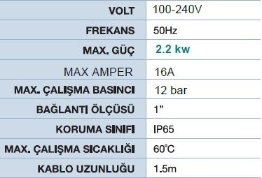 MOMENTUM, DF-15, 3HP, 220V, OTOMATİK, DİJİTAL BASINÇ ŞALTERİ