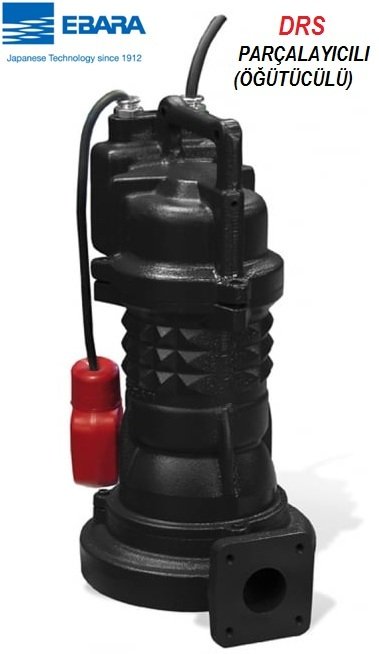 Ebara 40DRS52.4T2AG  (DRS/A40-150-2.4)  2.4kW 380V  Parçalayıcılı (Öğütücülü) Atıksu Dalgıç Pompa