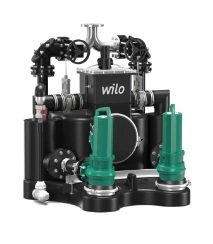 WİLO EMUport CORE 20.2-21A - 380V- KATI MADDE AYIRICILI HAZIR PAKET TİP ATIK SU TERFİ İSTASYONU (PANO DAHİL)