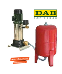 DAB 1KVC 85/120T 4.HP 380V TEK POMPALI DİKEY MİLLİ SESSİZ PAKET HİDROFOR
