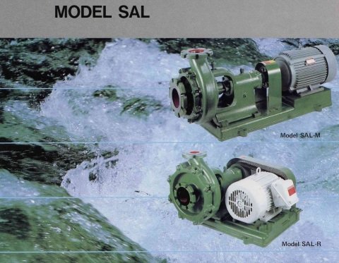 Ebara SALH 57.5  125x100 Giriş Çıkışlı  Aşındırıcı Çamur Pompası (Ağır Hizmet Tipi Endüstriyel Pompalar)