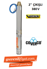 COVERCO 18 GM - 35--10.HP 380V DERİN KUYU DALGIÇ POMPA