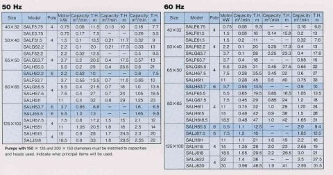 Ebara SALH 511  125x100 Giriş Çıkışlı  Aşındırıcı Çamur Pompası (Ağır Hizmet Tipi Endüstriyel Pompalar)