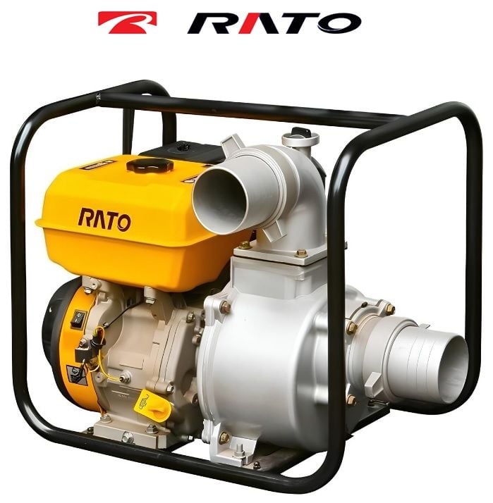 RATO, RT 80 NB 27-5.6 Q , 9 HP, 4 ZAMANLI, KİRLİ SU VE ÇAMUR POMPASI [ 3'']