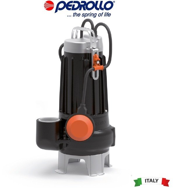 PEDROLLO MC 15/45-N 380V 1.5 HP Döküm Gövdeli Foseptik Dalgıç Pompa