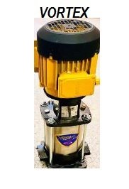 VORTEX VDS 8-05 -1.5 HP-380V- PASLANMAZ ÇELİK FANLI DİK MİLLİ ÇOK KADEMELİ İNLİNE POMPA