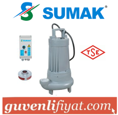 SUMAK SDT 30/2 3.HP 380W FOSEPTİK DALGIÇ POMPA