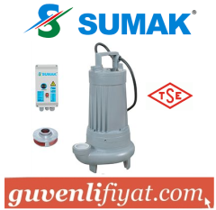 SUMAK SDT 40/3 4.HP 380W FOSEPTİK DALGIÇ POMPA