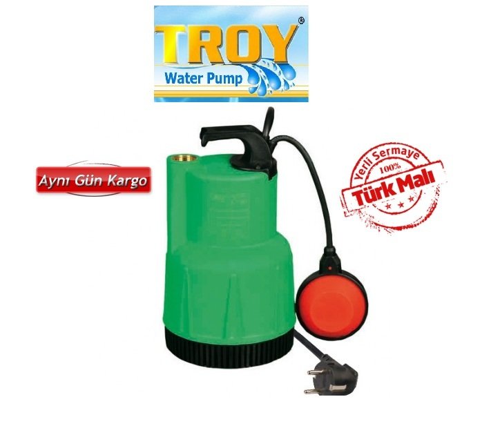 TROY HD 700 370W PLASTİK GÖVDELİ DALGIÇ POMPA