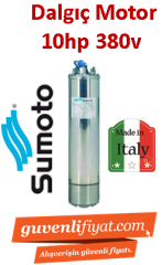 SUMOTO 10HP 380V Elektrik motoru İtalyan Malı (motor)