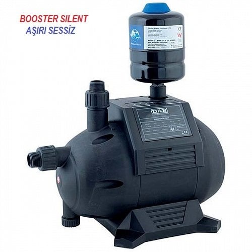 Dab Booster Silent 4 M / 1 HP 220V  4 Kademeli Kendinden Emişli Aşırı Sessiz Paket Hidrofor (67 db)