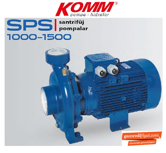STAR SPS 1000- T 10.HP 380V TEK KADEMELİ SANTRİFÜJ POMPA