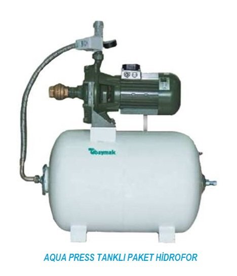 Dab Aquapress 1K 90/100 T  5.5 Hp 380V  100 Lt. Tanklı Paket Hidrofor (13 kat-30 daire)