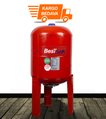 BEST 10 BAR 50 LT DİKEY AYAKLI TİP GENLEŞME TANKI