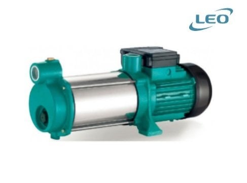 LEO 4XCS100S     1 HP 380V    YATAY PASLANMAZ ÇELİK ÇOK KADEMELİ SANTRİFÜJ POMPA