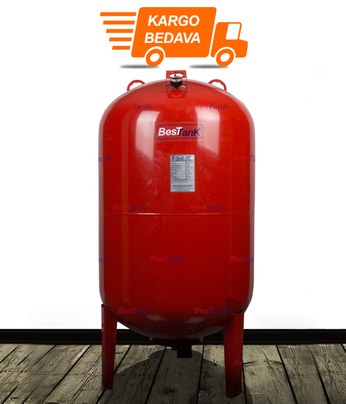 BEST 10 BAR 500 LT DİKEY AYAKLI TİP GENLEŞME TANKI