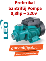 LEO APm60 0.8HP 220v Preferikal Sürtme Fanlı Santrifüj Pompa