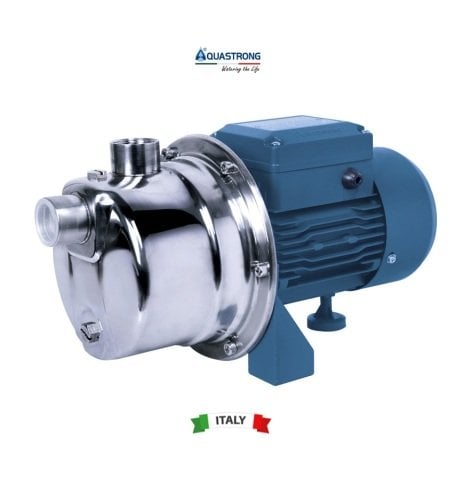 Aquastrong EJm101C       0.75kW 220V  Paslanmaz Çelik Gövdeli Jet Pompa