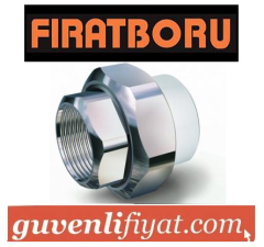FIRAT 50x11/2 İÇ DİŞ OYNAR BAŞLIKLI PPRC RAKOR