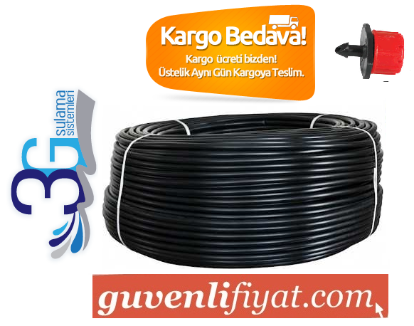 16 MM DELİKSİZ DAMLAMA BORUSU PAKET 1