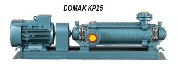 Domak KP25-5  3HP 380V  Yatay Milli Çok Kademeli Elektropomp