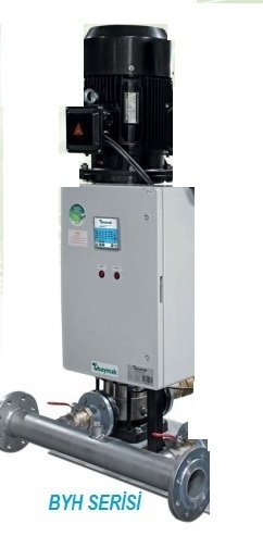 Dab 1BYH 10/12-55 T  7.5Hp 380V Tek Pompalı Düşey Çok Kademeli Denge Tanksız Sessiz Komple Paslanmaz Çelik Paket Hidrofor