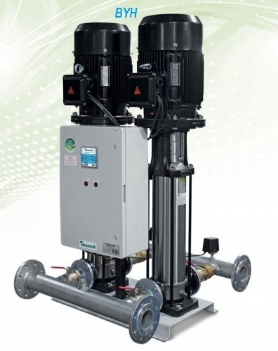 Dab 2BYH 15/6-55 T  2x7.5Hp 380V İki Pompalı Düşey Çok Kademeli Denge Tanksız Sessiz Komple Paslanmaz Çelik Paket Hidrofor
