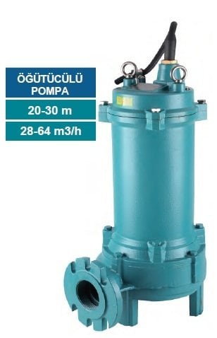 MOMENTUM P3000T- 4HP-380V- PARÇALAYICI BIÇAKLI DÖKÜM GÖVDELİ FOSEPTİK DALGIÇ POMPA