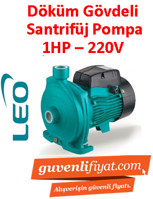 LEO ACm75 1HP 220v Döküm Gövdeli Santrifüj Pompa