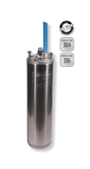 FRANKLİN 2 HP - 380V 4'' İNÇ ÇIPLAK DALGIÇ POMPA MOTORU