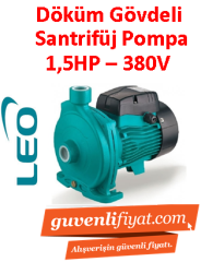 LEO AC110 1.5HP 380v Döküm Gövdeli Santrifüj Pompa