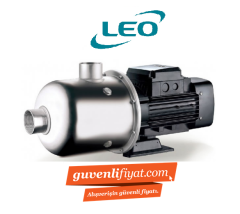 LEO EDH 20-20 3 HP 380V YATAY PASLANMAZ ÇELİK ÇOK KADEMELİ POMPA