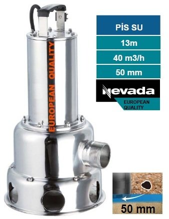 MOMENTUM GP70-1.5S- 2HP-220V- PASLANMAZ GÖVDELİ AÇIK FANLI FOSEPTİK POMPA