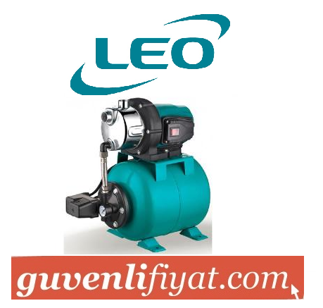 LEO LKJ-901SA 1.2 HP 220V PASLANMAZ GÖVDELİ BAHÇE TİPİ PAKET HİDROFOR