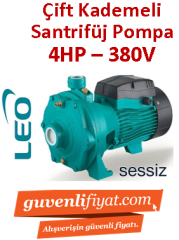 LEO 2AC300 H 4hp 380v Çift Kademeli Santrifüj Pompa