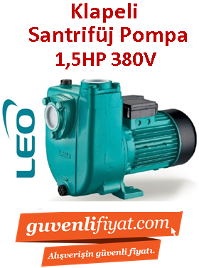 LEO XHS 1500 1.5hp 380v 2'' Çıkışlı Kendinden Emişli Santrifüj Pompa