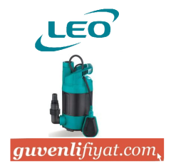 LEO LKS-750P 1.HP 220V PLASTİK GÖVDELİ DRENAJ DALGIÇ POMPA