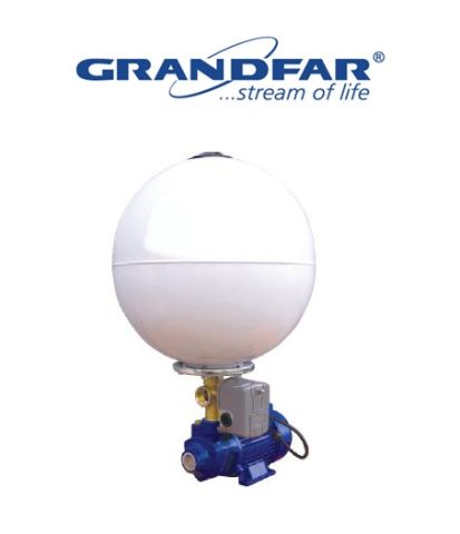 Grandfar AUTO-QB60  0.5Hp 220V Preferikal Pompalı ve 24 Litre Küre Tanklı Paket Hidrofor