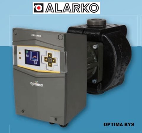 ALARKO OPTIMA BYS 3/10-180  DİŞLİ TİP FREKANS KONTROLLÜ SİRKÜLASYON POMPASI - GRAFİK EKRAN