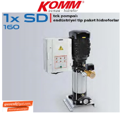 STAR 1 SD 160/5 T 10 HP 380V DİK MİLLİ TEK POMPALI ENDÜSTRİYEL TİP HİDROFOR