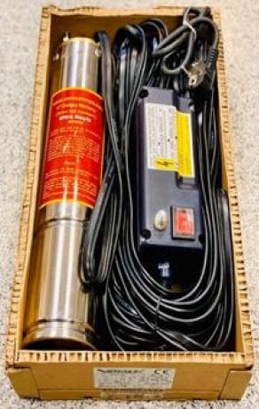 VORTEX VRM-P 200  2 HP-220V - 25 METRE KABLOLU VE PANOLU PAKET DALGIÇ MOTOR 4\'\'