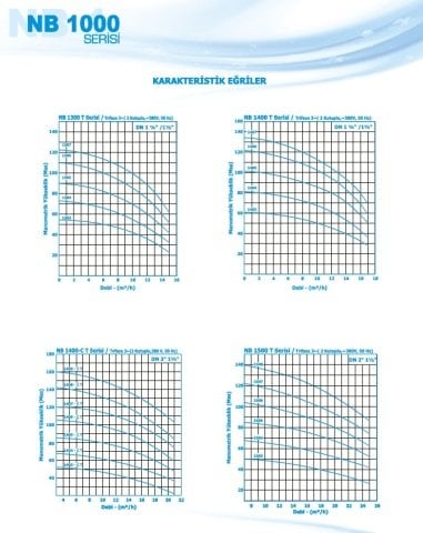 Norm NB 1209 T      3 kW  380V   Düşey Milli Çok Kademeli Santrifüj Pompa