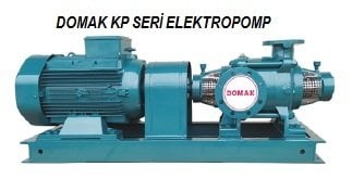 Domak KP80-2   15HP 380V  Yatay Milli Çok Kademeli Elektropomp